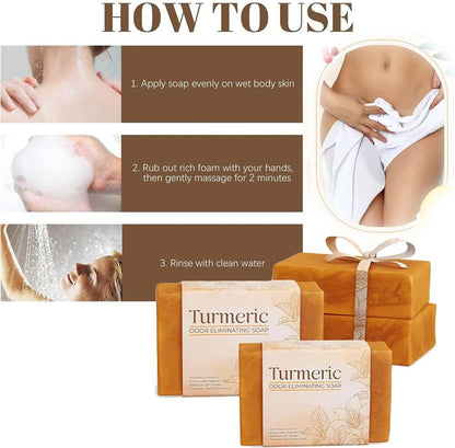 Turmeric Soap – Handmade Natural Cleansing Bar for Sensitive Skin