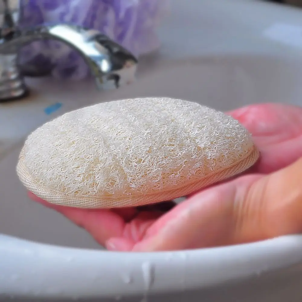 Natural Loofah Exfoliating Sponge – 100% Organic Body Scrubber for Deep Cleansing & Smooth Skin