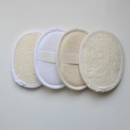 Natural Loofah Exfoliating Sponge – 100% Organic Body Scrubber for Deep Cleansing & Smooth Skin